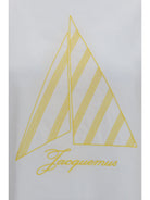 Jacquemus Voilier T-shirt - Embroidery Yellow Sails W
