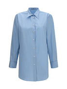 Prada Cotton poplin Shirt - Cielo