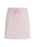 Thom Browne Cotton Mini Skirt - Lt Pink
