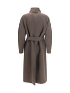 Fabiana Filippi Long double faced wool and cashmere Coat - Falcon