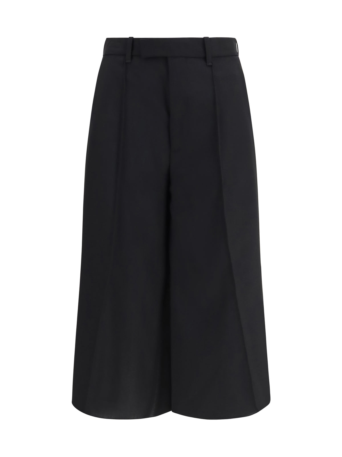 Phoebe Philo Midi Bermuda Skirt - Black