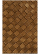 Bottega Veneta Campana suede Handbag - Dark Caramel 20-Mb