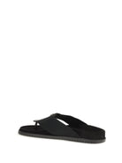 Dolce & Gabbana Logo thong Sandals - Black