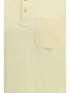Moncler Cotton piqué Polo Shirt - Pastel Yellow