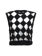 Rick Owens Open knit Vest - Black