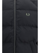 Fred Perry Raglan Padded Jacket - Black