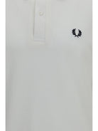 Fred Perry M3 cotton piqué Polo - White