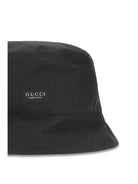 Gucci Cotton canvas Bucket Hat - Black Black/Black