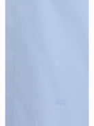 Loewe Lightweight cotton poplin Shirt - Light Blue