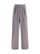 Dries Van Noten Preaches Bis in a wool and mohair Pants - Grey