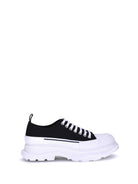 Alexander McQueen Tread Slick Sneakers - Black/White