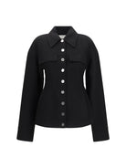Max Mara Sportmax Arena short virgin wool Coat - Black