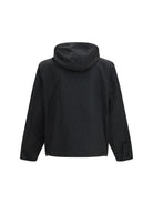 Fendi Lightweight nylon Jacket with FF motif - Black