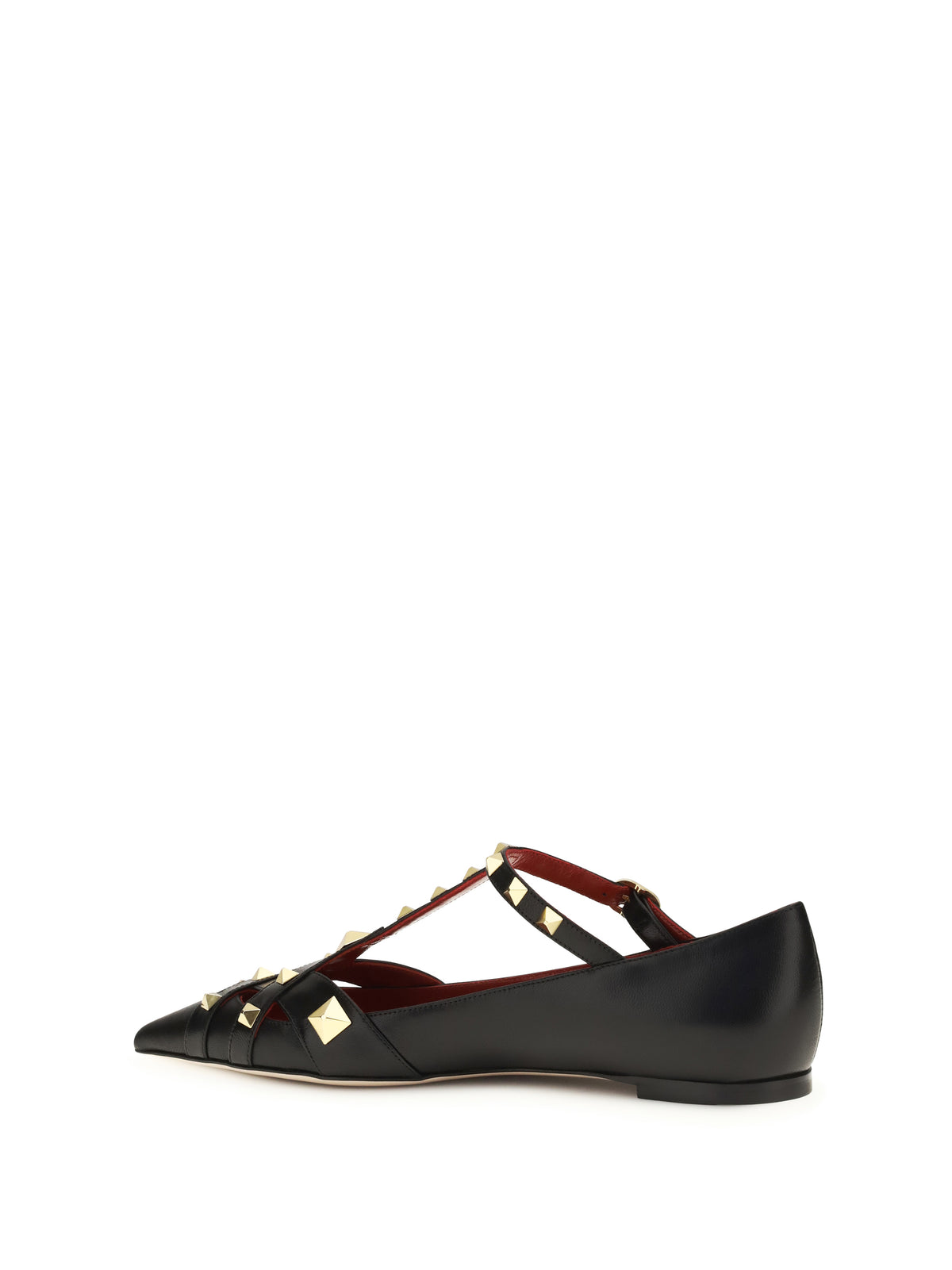 Valentino Garavani Studdy Ballerinas in kidskin - Black