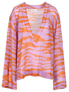 The Attico Animalier Blouse - Multi