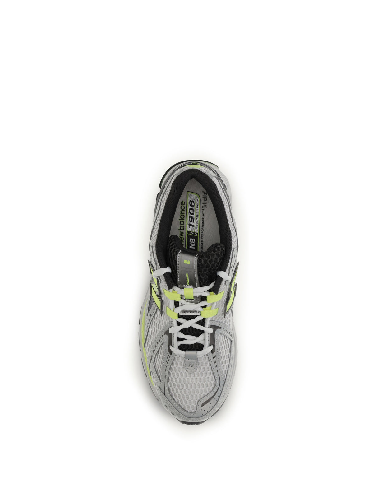 New Balance 1906R Sneakers - Silver Metallic  Alkaline Green