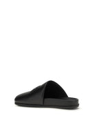 Givenchy Leather Puffy Mules - Black