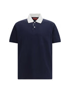 Gucci Piqué Polo - Night Sky