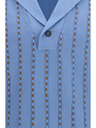 Fendi Trompe-l'œil Selleria knit Sweater - Jeans+Tabacco