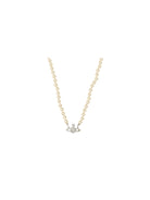 Vivienne Westwood Man Mini Bas Relief Pearl Necklace - Platinum / Cream Pearl / Crystal Crystal