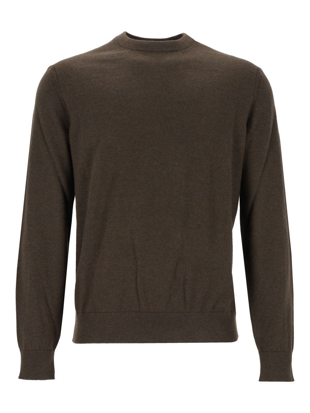 Zegna Crew Neck Sweater - Brown