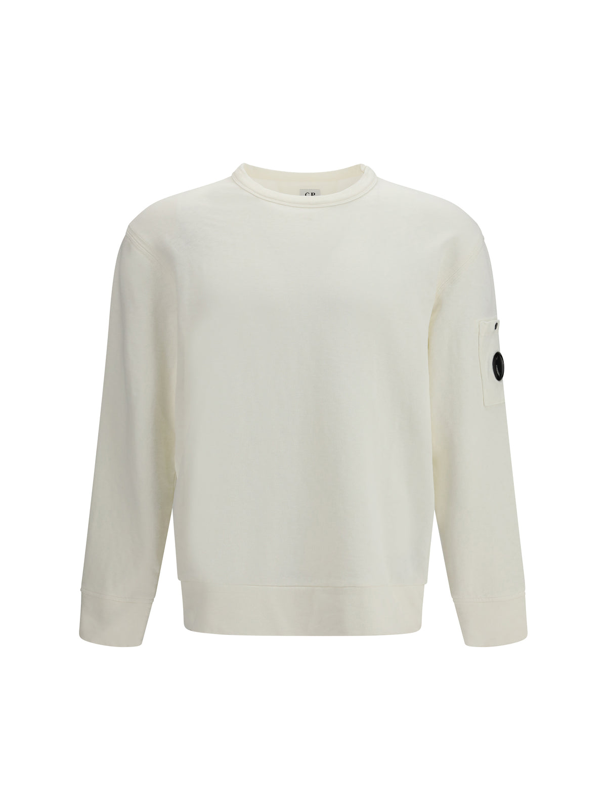C.P. Company Crewneck Sweatshirt - Gauze White