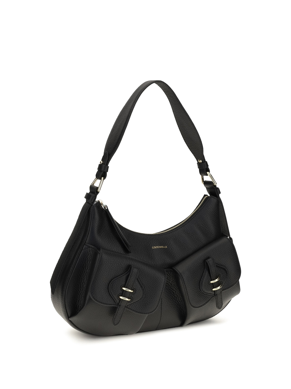 Coccinelle Small Boheme Shoulder Bag - Noir