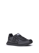 Dolce & Gabbana Leather Sneakers - Ferro