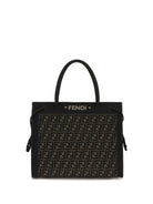 Fendi Large Magic FF logo Shopping Bag - Tobacco Moro