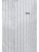 Loewe Short-sleeved striped Shirt - White/Multicolor