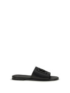 Dolce & Gabbana Embossed logo Sandals - Black