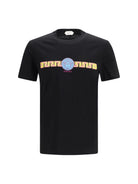 Versace Slim cotton jersey T-Shirt - Black