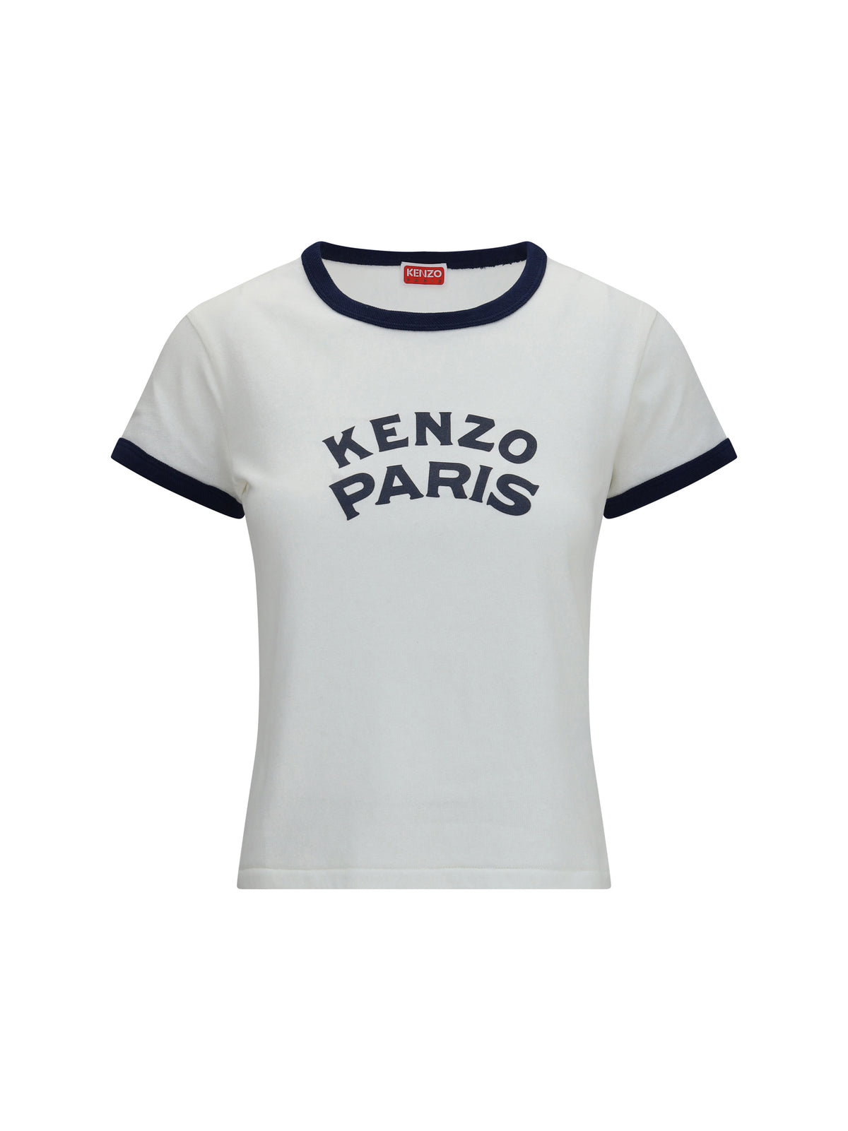 Kenzo Kenzo Paris Emblem cotton T-shirt - Off White