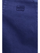 Miu Miu Short cotton Dress - Inchiostro