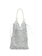 Staud Borsaa Karla Eclipse - Silver