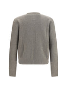 Rick Owens Cashmere-blend crewneck Sweater - Dust