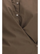 Lemaire Cotton blend Shirt - Truffle