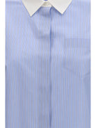 Tory Burch Striped Shirt - Blue Stripe