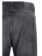 MM6 Maison Margiela Straight-leg cotton Jeans - Black