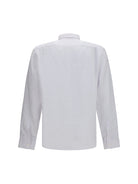Hugo Boss Black Regular-fit linen Shirt - White