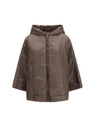Max Mara The Cube Hooded added Jacket - Very Dark Gold