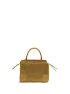 Loewe Medium Amazona 180 suede Handbag - Ochre
