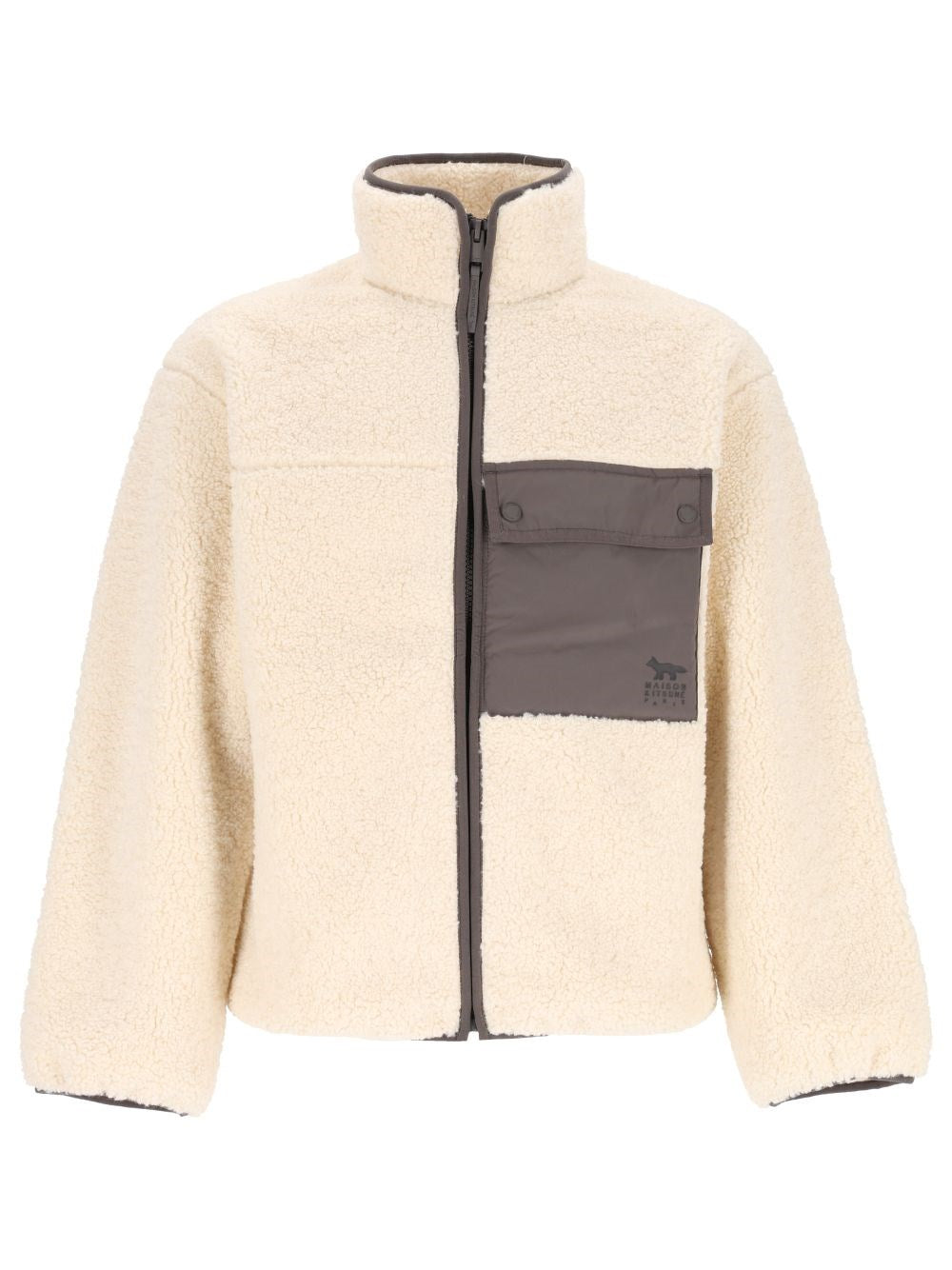 Maison Kitsuné Fleece Jacket - Beige