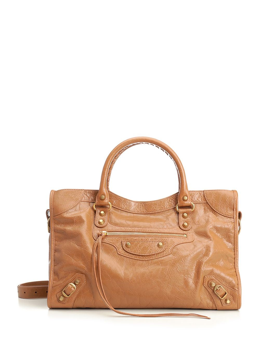 Balenciaga Le City Media Bag - Beige