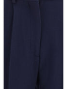 Blazé Milano Alcanara Fox lightweight wool Pants - Navy