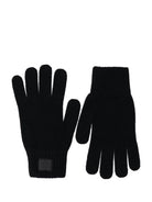 Paul Smith Cashmere And Merino Wool Gloves - Black