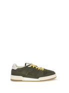 Fendi Match suede Sneakers - Muschio+Whi Marr.Sc