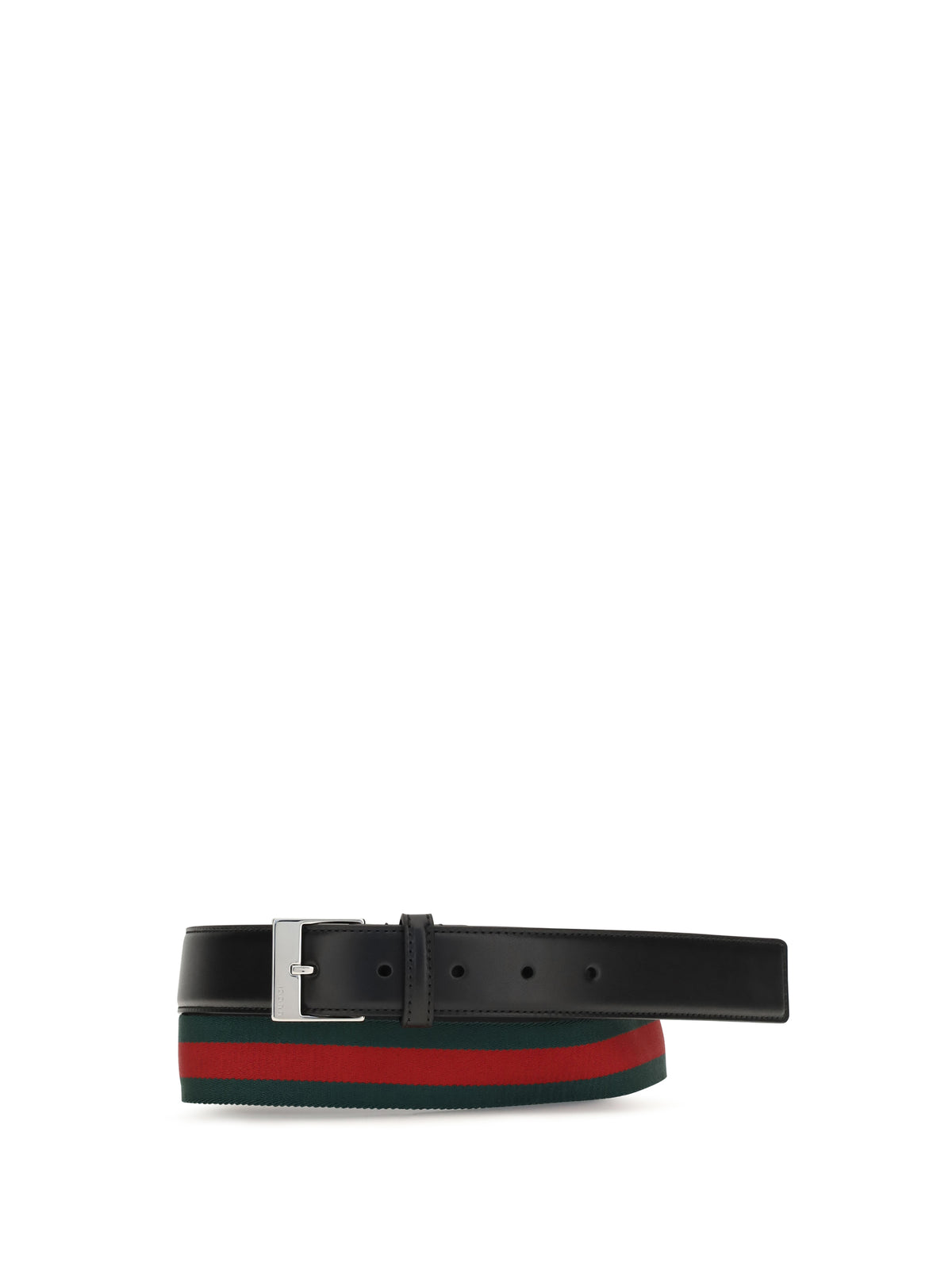 Gucci Square buckle Belt - Black/Vrv