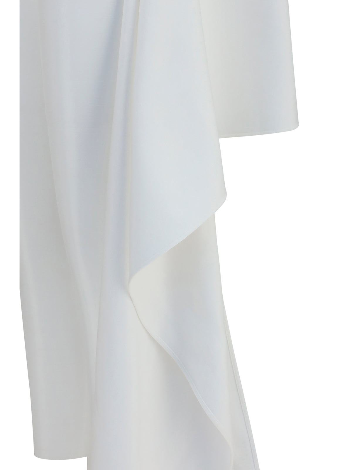 Alaïa Asymmetric cotton T-shirt - Blanc