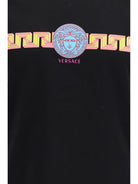 Versace Slim cotton jersey T-Shirt - Black
